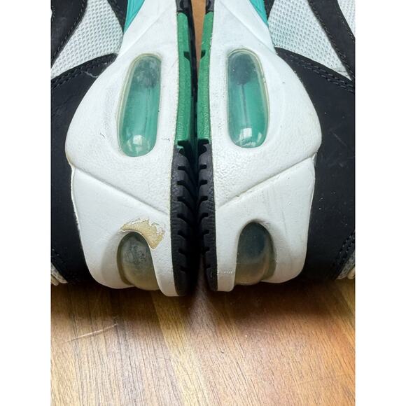 Nike Air Max Correlate White Black New Green Womens Size 5.5 Shoes 511417-135 - Picture 8 of 11